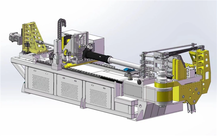 Aluminium Tube Bending Machine